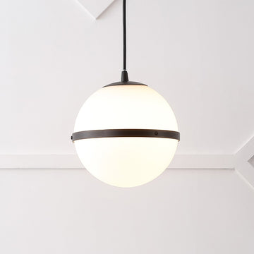 Porter 8" Modern Minimalist Globe LED Pendant Light